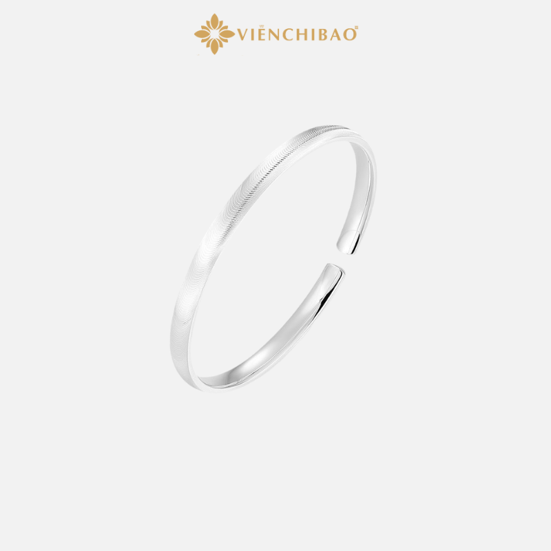 Vòng Tay Mắt Mèo - Bạc Ý S999 - L001347 - HuyK Viễn Chí Bảo