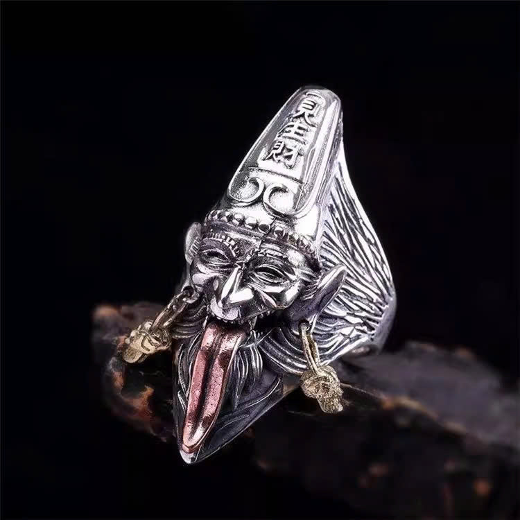 Nhẫn Hắc Bạch Vô Thường - Bạc Thái S925 - N100482- N100483- HuyK Viễn Chí Bảo