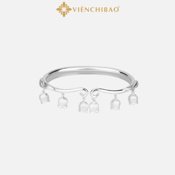 Lắc Tay Hoa Linh Lan - Bạc S999 -  L001257 - HuyK Viễn Chí Bảo