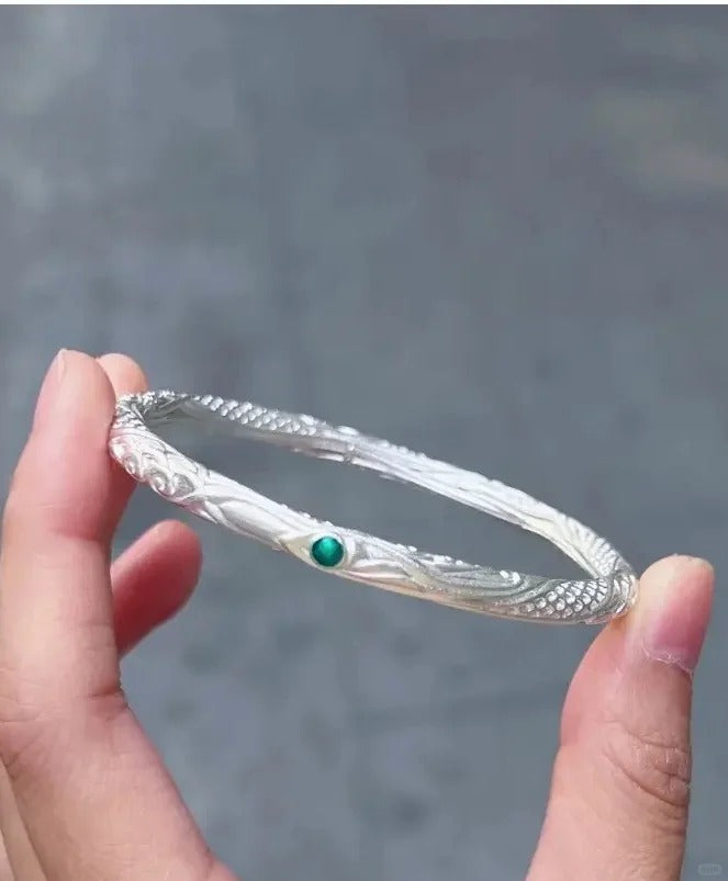 Kiềng Tay NaTra - Bạc S999 - L100945- HuyK Viễn Chí Bảo