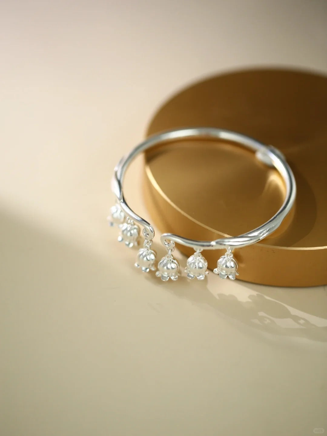 Lắc Tay Hoa Linh Lan - Bạc S999 -  L001257 - HuyK Viễn Chí Bảo