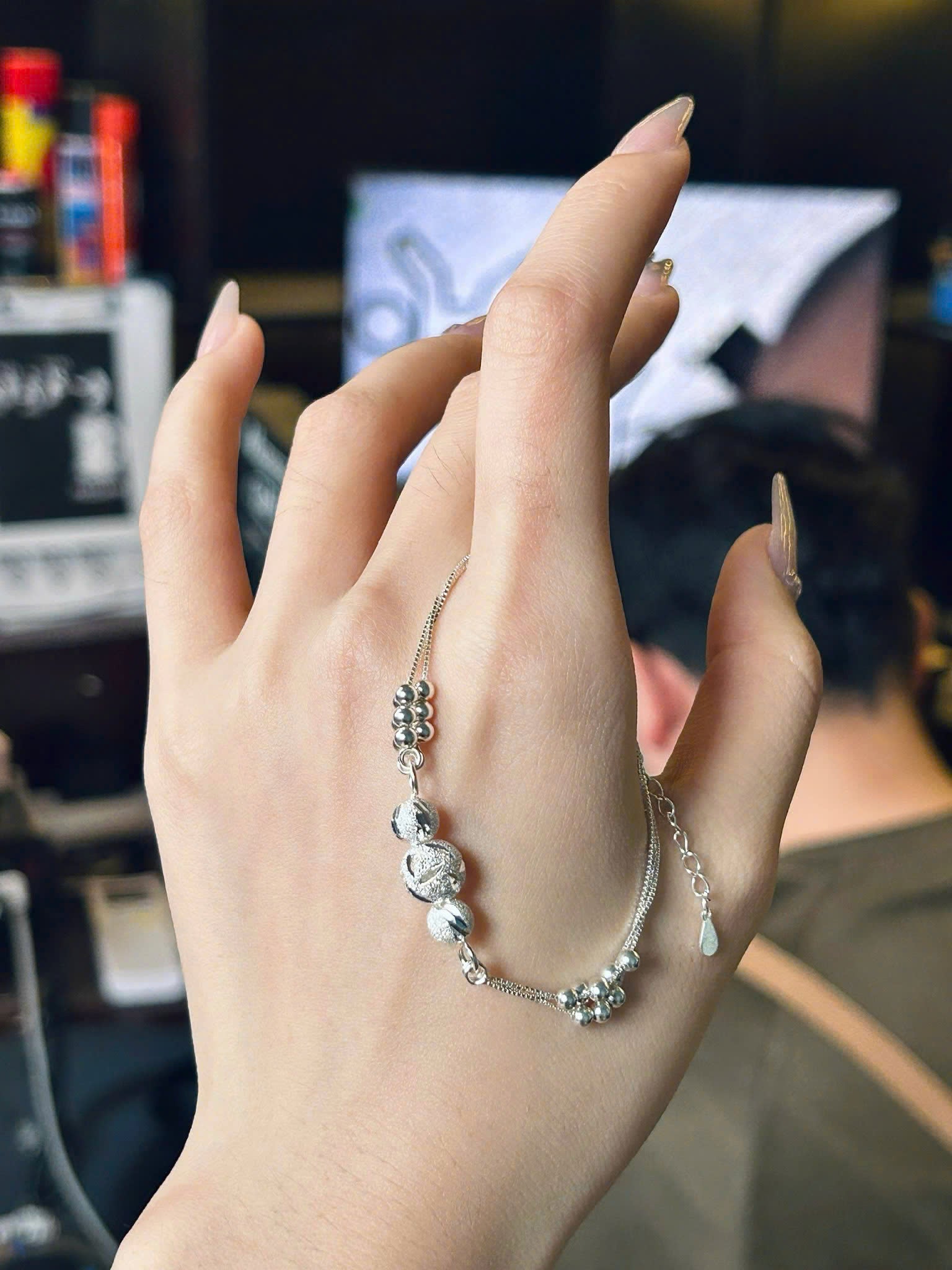 Lắc Tam Sinh Tam Thế - Bạc Ý S925 - L000963x- L500412 - HuyK Viễn Chí Bảo