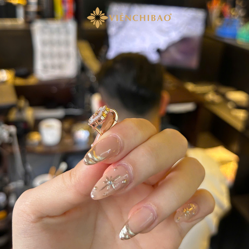 Bông Tai Sao Vàng Quốc Khánh - Bạc S925  - B4029251 - HuyK Viễn Chí Bảo