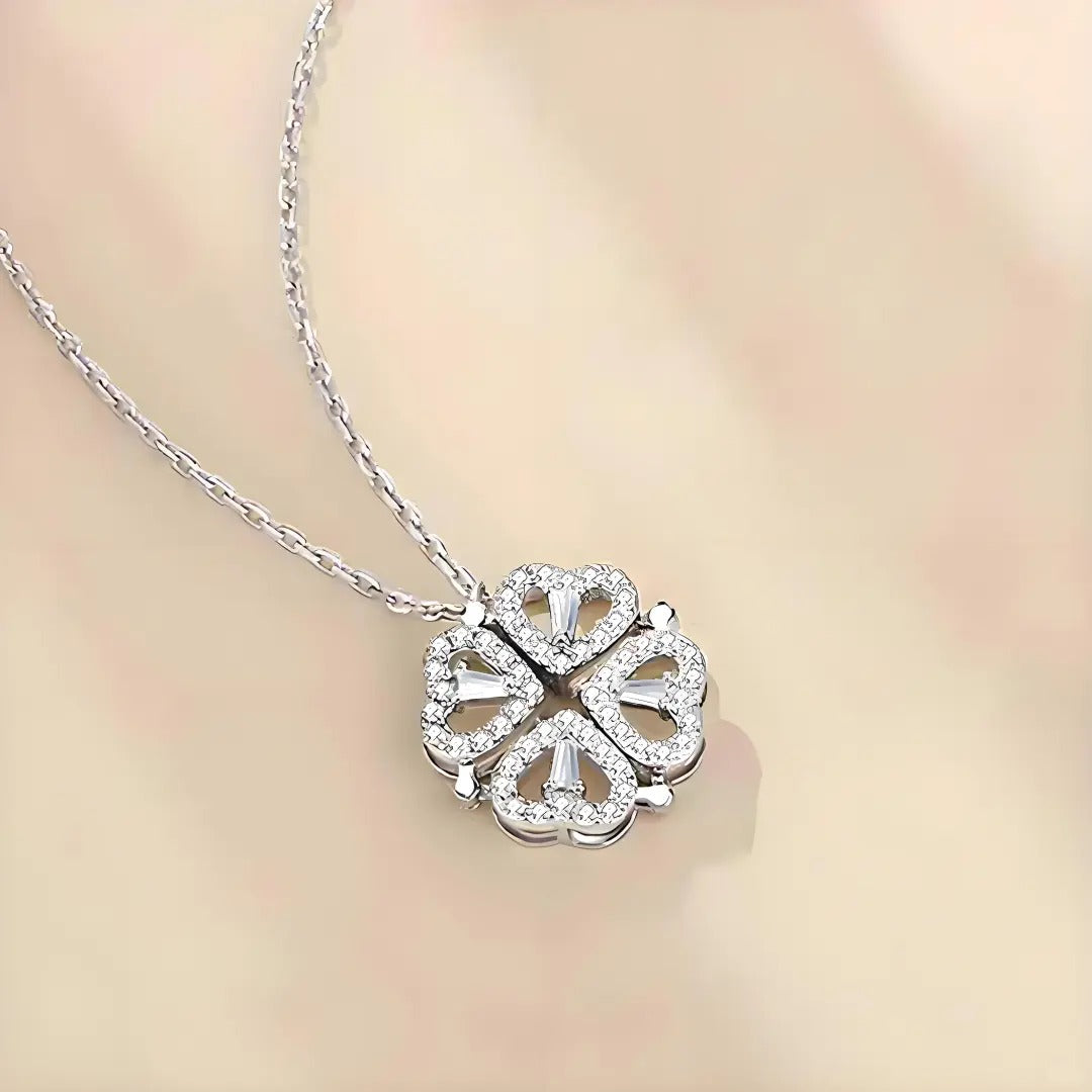 Dây Chuyền Cỏ Bốn Lá - Bạc Ý S925 - MD64 - HuyK Viễn Chí Bảo