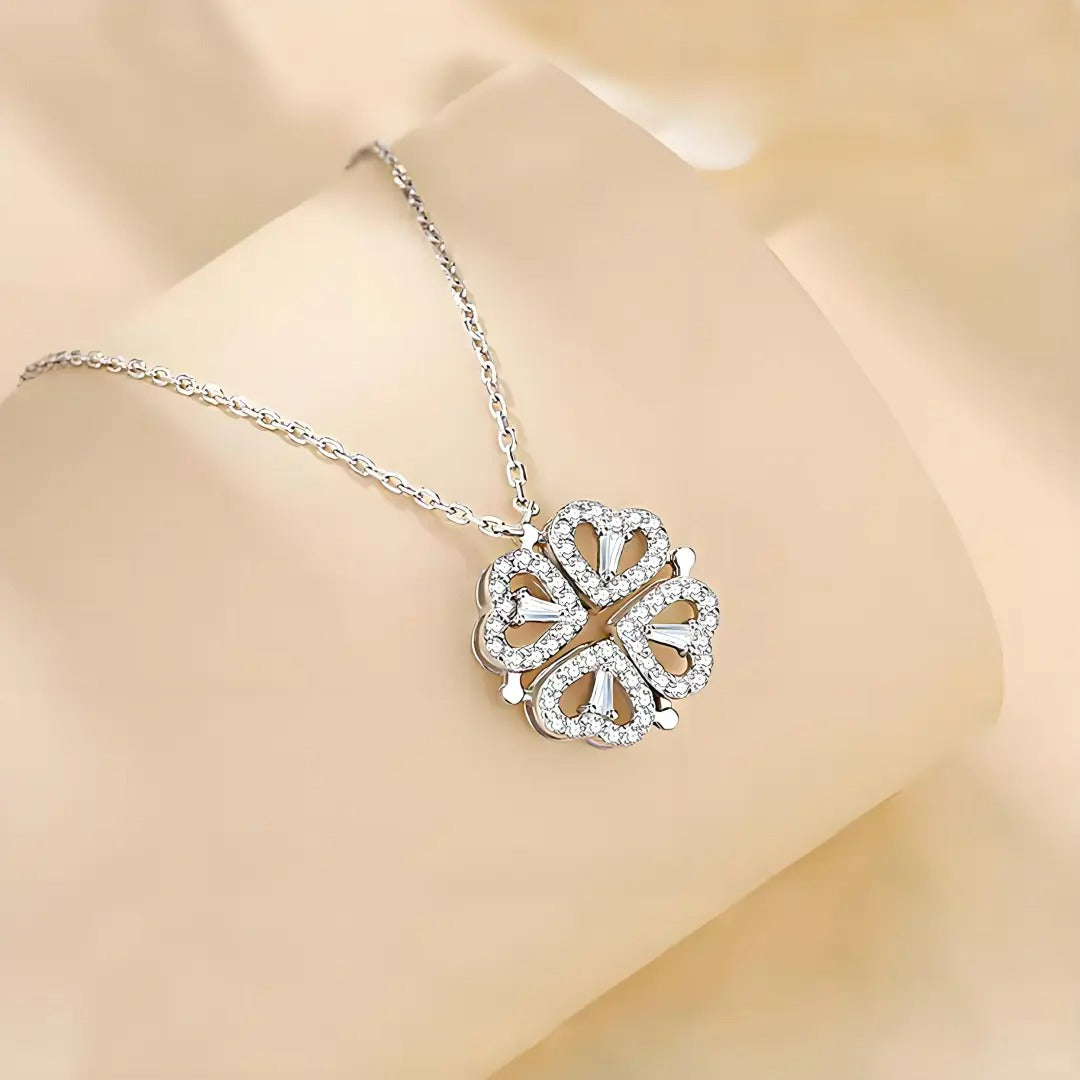 Dây Chuyền Cỏ Bốn Lá - Bạc Ý S925 - MD64 - HuyK Viễn Chí Bảo